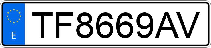 Numer rejestracyjny TF8669AV posiada PEUGEOT 309 BESTLINE 1.4