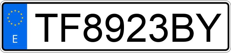 Numer rejestracyjny TF8923BY posiada BMW SERIE 3