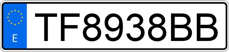 Numer rejestracyjny TF8938BB posiada FORD FIESTA
