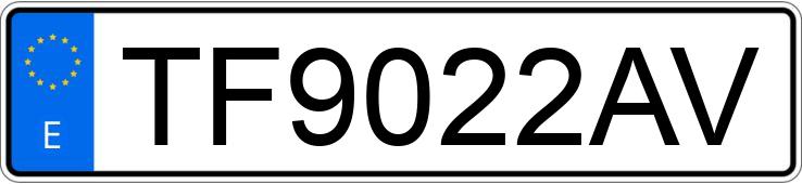 Numer rejestracyjny TF9022AV posiada HONDA PRELUDE