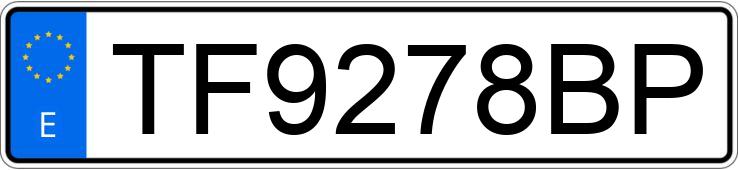 Numer rejestracyjny TF9278BP posiada VOLKSWAGEN POLO