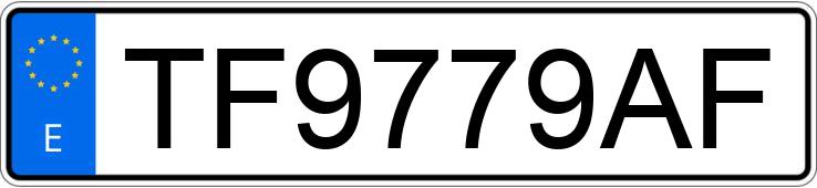 Numer rejestracyjny TF9779AF posiada TOYOTA SUPRA 2.8