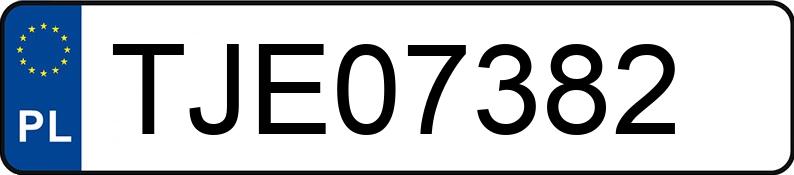 Numer rejestracyjny TJE 07382 posiada FORD FOCUS 1.8 KAT - TJE07382 Numer rejestracyjny TJE 07382 posiada FORD FOCUS 1.8 KAT - TJE07382