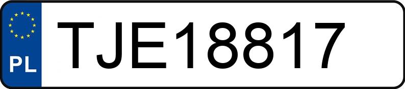 Numer rejestracyjny TJE18817 posiada BMW Seria 7 725 TDS Kat. E38