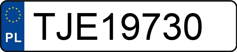 Numer rejestracyjny TJE 19730 posiada AUDI A3 - TJE19730 Numer rejestracyjny TJE 19730 posiada AUDI A3 - TJE19730