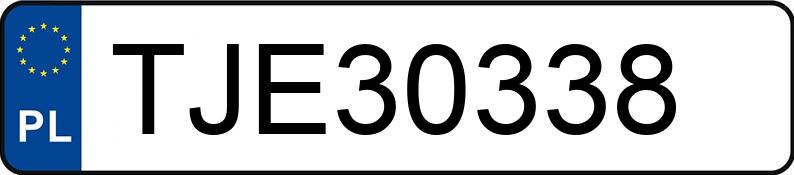 Numer rejestracyjny TJE 30338 posiada FIAT CROMA - TJE30338 Numer rejestracyjny TJE 30338 posiada FIAT CROMA - TJE30338