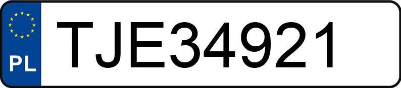 Numer rejestracyjny TJE 34921 posiada SEAT Leon 1.6 MR`99 1M Stella - TJE34921