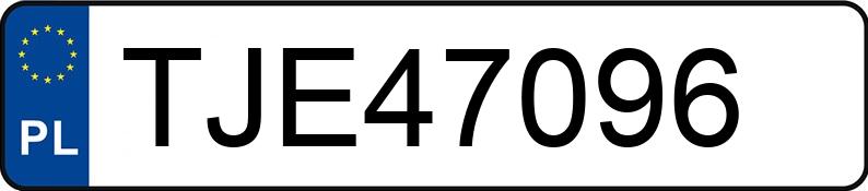 Numer rejestracyjny TJE 47096 posiada IVECO DAILY - TJE47096 Numer rejestracyjny TJE 47096 posiada IVECO DAILY - TJE47096