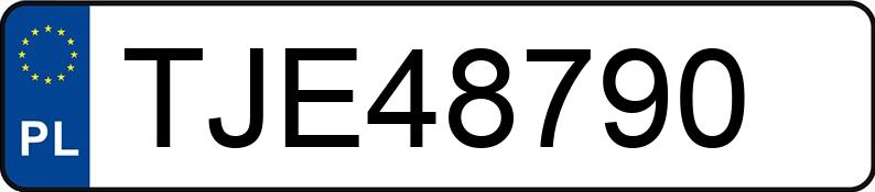 Numer rejestracyjny TJE 48790 posiada SKODA KODIAQ - TJE48790