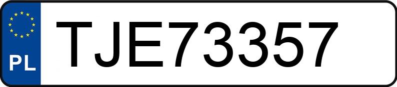 Numer rejestracyjny TJE 73357 posiada MERCEDES-BENZ C 200 MR`14 E6 205 C 200 MR`14 E6 205 - TJE73357