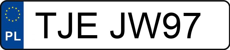 Numer rejestracyjny TJE JW97 posiada HYOSUNG Enduro XRX 125 - TJEJW97 Numer rejestracyjny TJE JW97 posiada HYOSUNG Enduro XRX 125 - TJEJW97