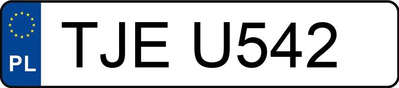 Numer rejestracyjny TJE U542 posiada MERCEDES-BENZ C 220 CDI - TJEU542 Numer rejestracyjny TJE U542 posiada MERCEDES-BENZ C 220 CDI - TJEU542