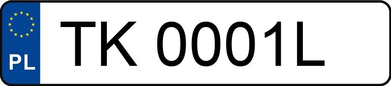 Numer rejestracyjny TK 0001L posiada BMW 318 - TK0001L Numer rejestracyjny TK 0001L posiada BMW 318 - TK0001L
