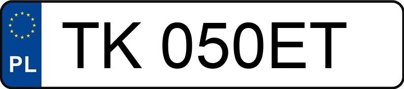 Numer rejestracyjny TK 050ET posiada FORTHING T-Five 1.5 DVVT+GDI MR`24 E6 T-Five 1.5 DVVT+GDI MR`24 E6 - TK050ET