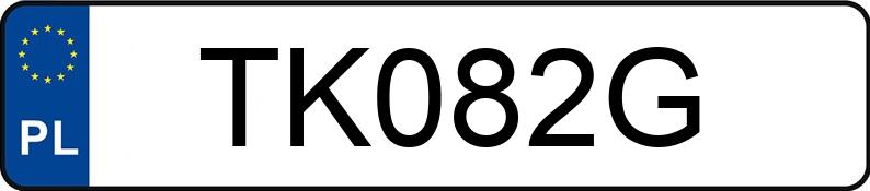 Numer rejestracyjny TK082G posiada CAN-AM BOMBARDIER Quady Outlander 1000R Xmr