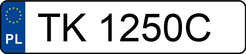 Numer rejestracyjny TK 1250C posiada SUBARU TRIBECA - TK1250C Numer rejestracyjny TK 1250C posiada SUBARU TRIBECA - TK1250C