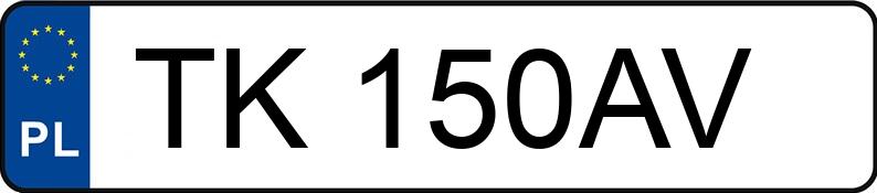 Numer rejestracyjny TK 150AV posiada ALFA ROMEO 159 SPORTWAGON - TK150AV Numer rejestracyjny TK 150AV posiada ALFA ROMEO 159 SPORTWAGON - TK150AV