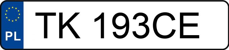 Numer rejestracyjny TK 193CE posiada VOLVO V90 CROSS COUNTRY - TK193CE