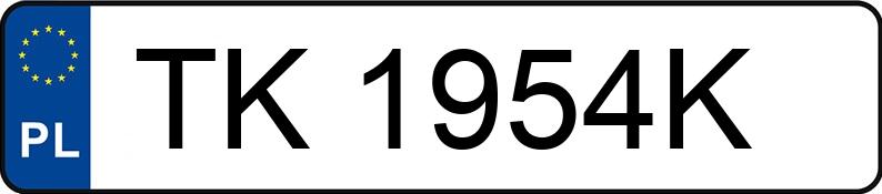 Numer rejestracyjny TK 1954K posiada RENAULT Laguna II 1.9 DCI MR`01 E3 Dynamique - TK1954K