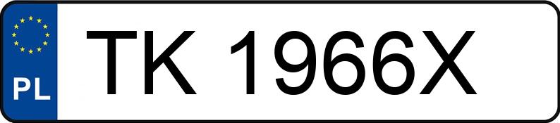 Numer rejestracyjny TK 1966X posiada AUDI A3 1.6 MR`06 E4 8P Ambiente - TK1966X