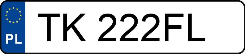 Numer rejestracyjny TK 222FL posiada FIAT 500 ABARTH - TK222FL Numer rejestracyjny TK 222FL posiada FIAT 500 ABARTH - TK222FL