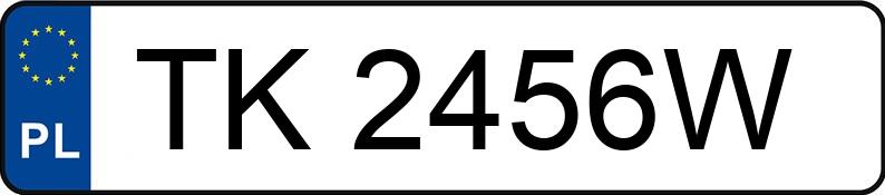 Numer rejestracyjny TK 2456W posiada HYUNDAI I40 - TK2456W