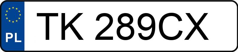 Numer rejestracyjny TK 289CX posiada AUDI Q8 - TK289CX