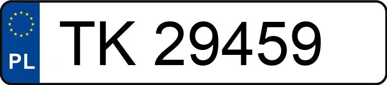 Numer rejestracyjny TK 29459 posiada DAEWOO / FSO Polonez 1.5 SLE - TK29459