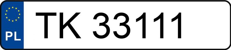 Numer rejestracyjny TK 33111 posiada FIAT UNO 70S - TK33111 Numer rejestracyjny TK 33111 posiada FIAT UNO 70S - TK33111