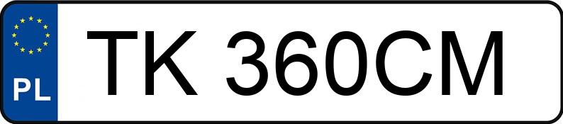 Numer rejestracyjny TK 360CM posiada BMW X3 MR`07 E4 E83 - TK360CM Numer rejestracyjny TK 360CM posiada BMW X3 MR`07 E4 E83 - TK360CM