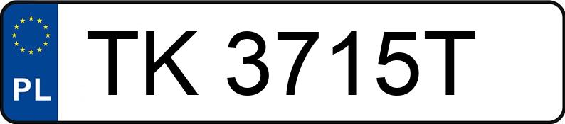 Numer rejestracyjny TK 3715T posiada BMW 530I - TK3715T Numer rejestracyjny TK 3715T posiada BMW 530I - TK3715T