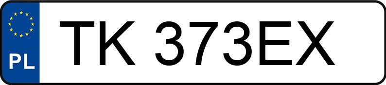 Numer rejestracyjny TK 373EX posiada BMW M6 - TK373EX Numer rejestracyjny TK 373EX posiada BMW M6 - TK373EX