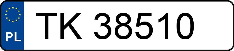 Numer rejestracyjny TK 38510 posiada DAEWOO / FSO Polonez 1.5 SLE - TK38510 Numer rejestracyjny TK 38510 posiada DAEWOO / FSO Polonez 1.5 SLE - TK38510