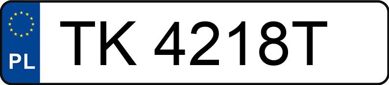 Numer rejestracyjny TK 4218T posiada VOLVO XC 90 2.0 D4 MR`15 E6 Kinetic Getr - TK4218T