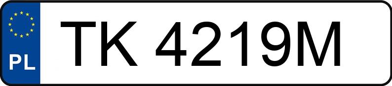 Numer rejestracyjny TK 4219M posiada SOLARIS  URBINO 12 - TK4219M