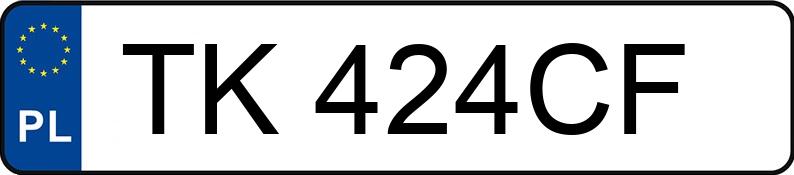 Numer rejestracyjny TK 424CF posiada TOYOTA Yaris 1.5 MR`20 E6d GR Sport - TK424CF Numer rejestracyjny TK 424CF posiada TOYOTA Yaris 1.5 MR`20 E6d GR Sport - TK424CF