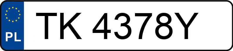 Numer rejestracyjny TK 4378Y posiada FIAT Seicento 0.9 Kat. S - TK4378Y Numer rejestracyjny TK 4378Y posiada FIAT Seicento 0.9 Kat. S - TK4378Y