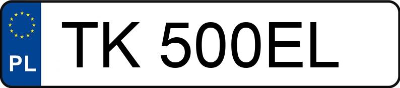 Numer rejestracyjny TK 500EL posiada LEXUS LC 500 MR`24 E6 Ultimate Edition - TK500EL Numer rejestracyjny TK 500EL posiada LEXUS LC 500 MR`24 E6 Ultimate Edition - TK500EL