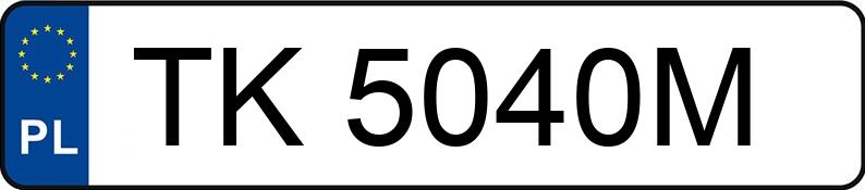 Numer rejestracyjny TK 5040M posiada BMW 525 - TK5040M Numer rejestracyjny TK 5040M posiada BMW 525 - TK5040M