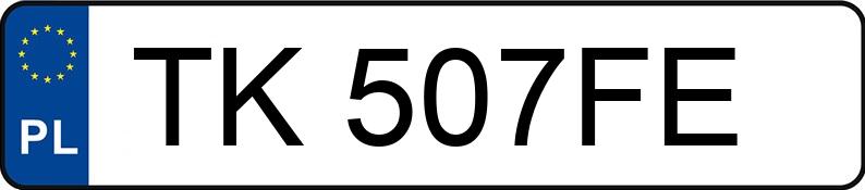 Numer rejestracyjny TK 507FE posiada RENAULT CLIO - TK507FE Numer rejestracyjny TK 507FE posiada RENAULT CLIO - TK507FE