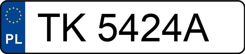 Numer rejestracyjny TK 5424A posiada FIAT 126 ELX Maluch SX - TK5424A Numer rejestracyjny TK 5424A posiada FIAT 126 ELX Maluch SX - TK5424A