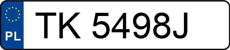 Numer rejestracyjny TK 5498J posiada OPEL Astra II 1.7 DTI MR`98 Comfort - TK5498J