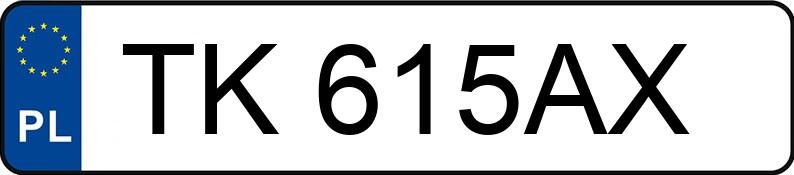 Numer rejestracyjny TK 615AX posiada RENAULT Talisman dCi MR`15 E6 Intens Energy 160 EDC - TK615AX