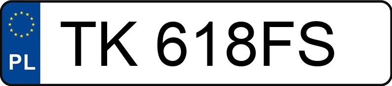 Numer rejestracyjny TK 618FS posiada OPEL ASTRA - TK618FS Numer rejestracyjny TK 618FS posiada OPEL ASTRA - TK618FS