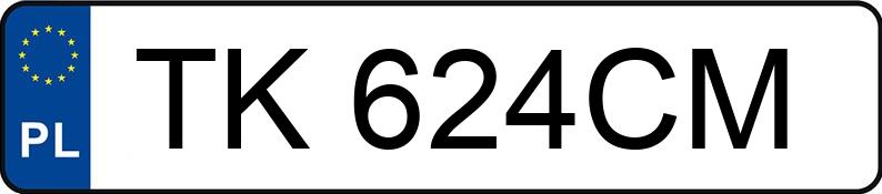 Numer rejestracyjny TK 624CM posiada FIAT DUCATO - TK624CM