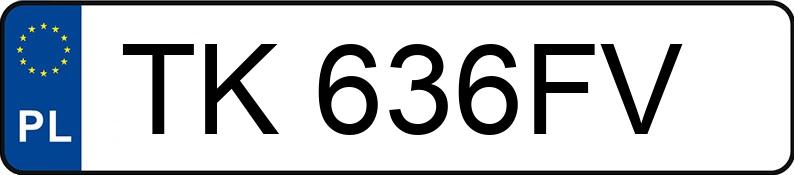 Numer rejestracyjny TK 636FV posiada BMW 750LI XDRIVE - TK636FV