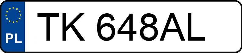 Numer rejestracyjny TK 648AL posiada CUPRA FORMENTOR - TK648AL