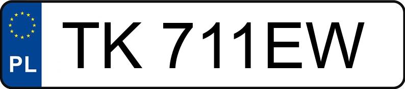 Numer rejestracyjny TK 711EW posiada BYD BYD SEAL U DM-I - TK711EW Numer rejestracyjny TK 711EW posiada BYD BYD SEAL U DM-I - TK711EW