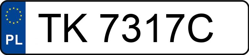 Numer rejestracyjny TK 7317C posiada FORD FIESTA - TK7317C Numer rejestracyjny TK 7317C posiada FORD FIESTA - TK7317C