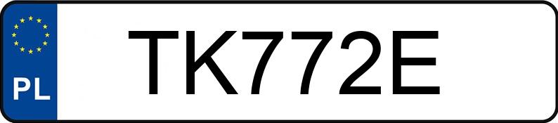 Numer rejestracyjny TK 772E posiada DAELIM Choppery/Cruisery VS 125 - TK772E